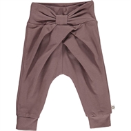 Cozy Me Bow Pants, Müsli, Grape, str 56